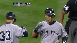 2009 Yankees: Derek Jeter jacks a solo home run vs Mariners (8.15.09)