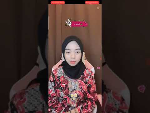 koleksi!! TERBAIK BIGO LIVE AWEK TUDUNG MELAYU payung habis!!