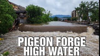 Pigeon Forge Flooding After Heavy Rains in the Area