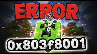 ✅ 0x803f8001 Minecraft Launcher Is Currently Not Available in Your Account