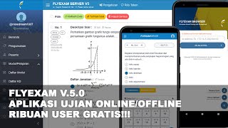 FlyExam V5 - Aplikasi Ujian Online/Offline Web dan Mobile Untuk Ribuan User GRATIS! screenshot 4