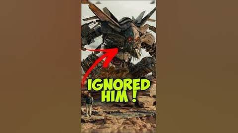 Did You Ignored Jetfire