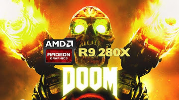 Doom Open Beta R9 280x Benchmark Gameplay FPS Test 1080P Max Settings