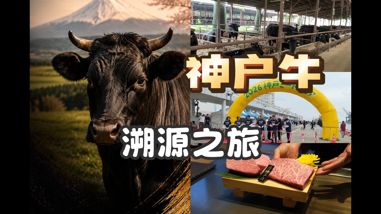 神户牛溯源之旅:从牛肉节,到肥育牧场,再吃到铁板烧