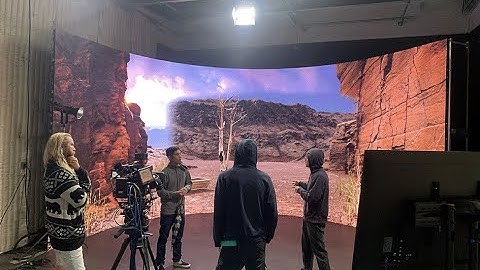 Scouting an indie Virtual Production LED studio (XR Wall)