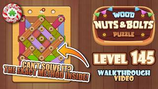 Wood Nuts & Bolts Puzzle - Level 145 Walkthrough