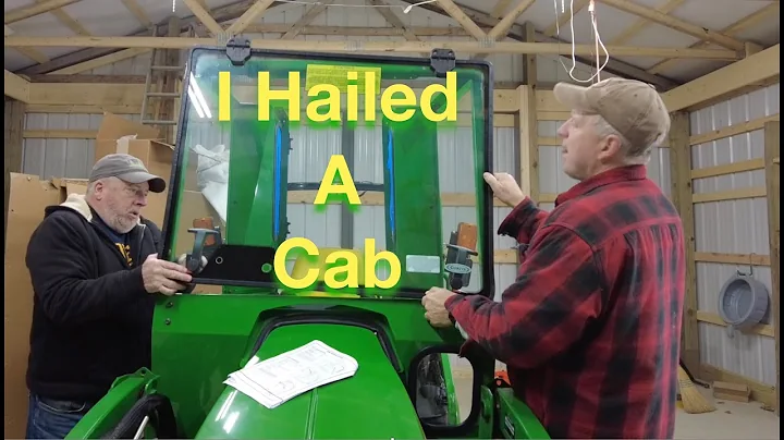 John Deere 1025R: Installing A Cab, Heater, and Wi...
