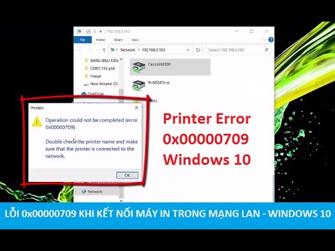 Video: Sửa lỗi khi mở tệp để ghi trên Windows 10