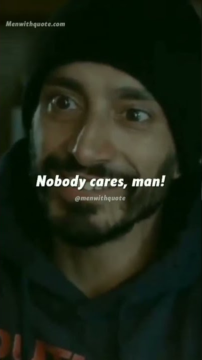 If I disappears like who cares? | Nobody cares man | motivational video for men | men's motivation