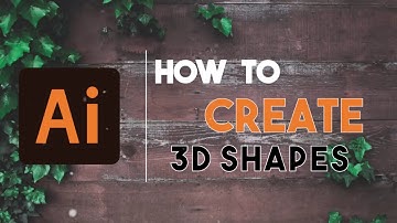 How to create 3D shapes | class - 11 | Adobe illustrator cc 2020 | tutorial.