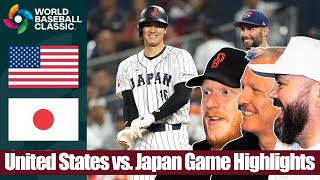 United States vs. Japan Game Highlights 2023 WBC Final REACTION | OFFICE BLOKES REACT!!
