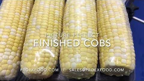 PROEX FOOD Fresh Market Sweet Corn Processing Line w/ Automation Options