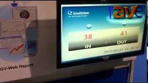 DSE 2013 GeoVision Introduces 3D People Counter with Digital Signage Video Player