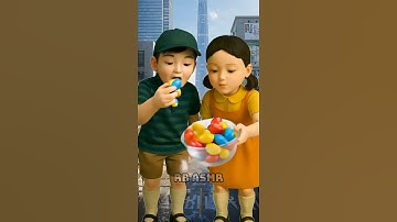 Squid Game AI Rainbow Candy ASMR #squidgame #squidgame2 #ai #asmr