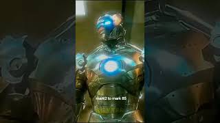 Mark 2 suit up # Mark 1 to Mark 85 series series