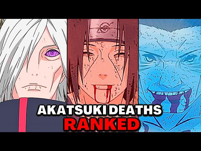 How Every Akatsuki Member Died Ranked class=