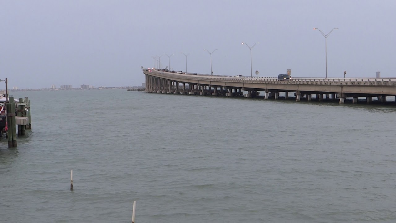 The twomilelong Queen Isabella Causeway South Padre Island and Port