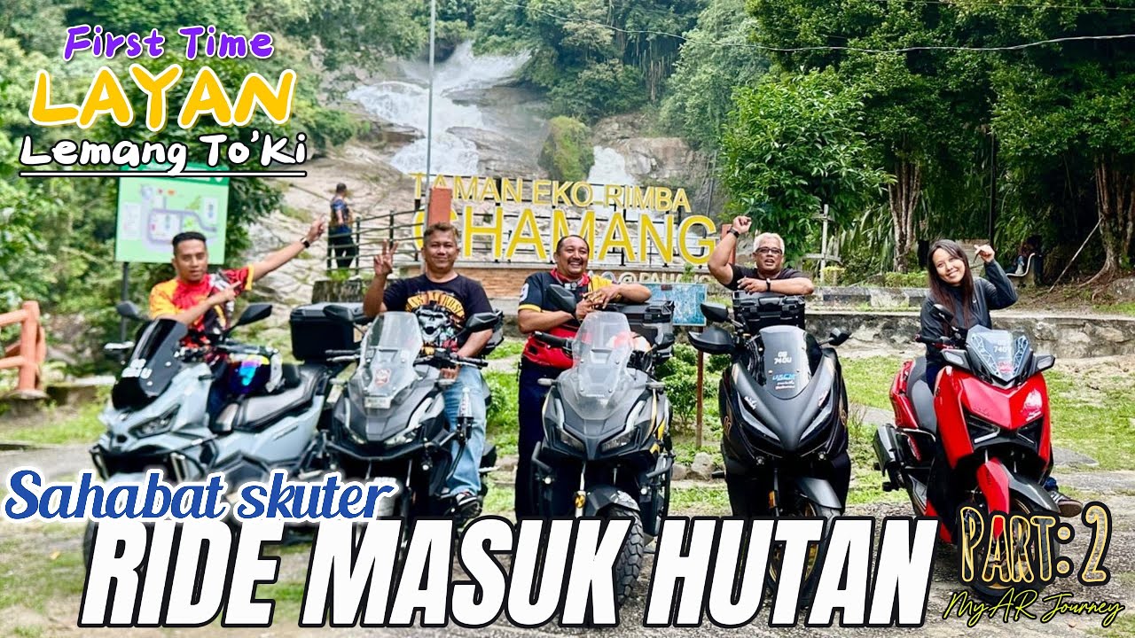 Ride ke LEMANG TO'KI part2 :Honda ADV| Husky150|X-Max| Zontes