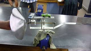 Laser Cut Bevel Gear Simple Cam Car Windvane