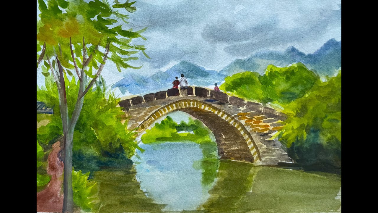 水彩画 風景画 27✖️25 水彩画 風景画 27✖️25 水彩画 風景画 27✖️25 水彩画 風景画 27