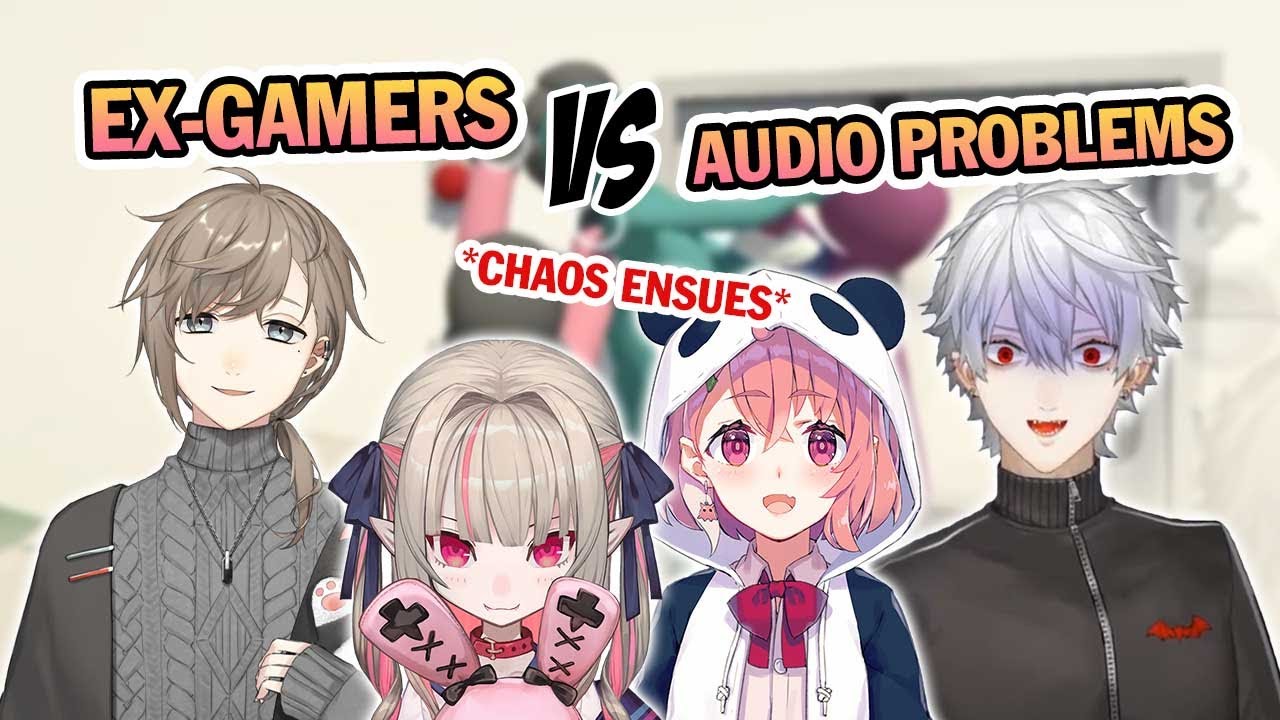 When Ex-Gamers experiencing tech problems during PR [Eng Sub/ Nijisanji/ Kuzuha]