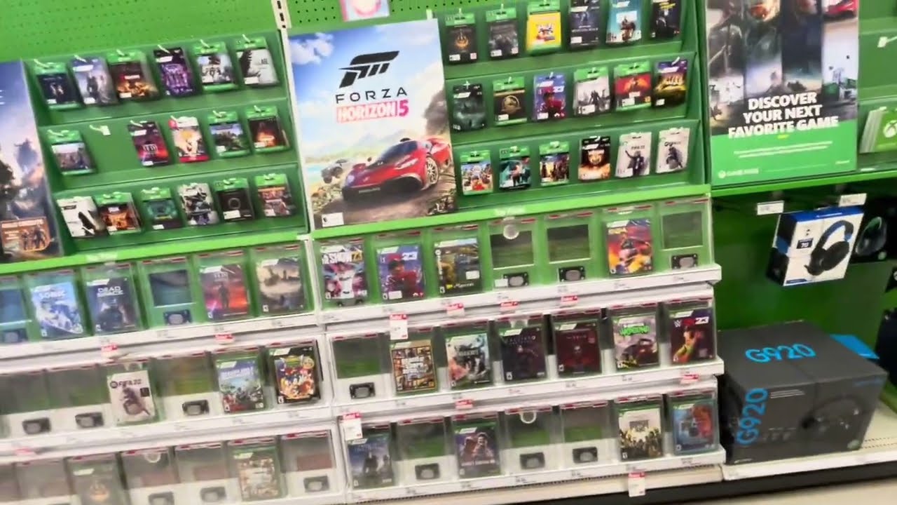 Gaming Aisle At Target 9 9 2023 YouTube 
