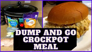 DUMP AND GO CROCKPOT MEAL/ CREAMY CROCKPOT CRACK CHICKEN