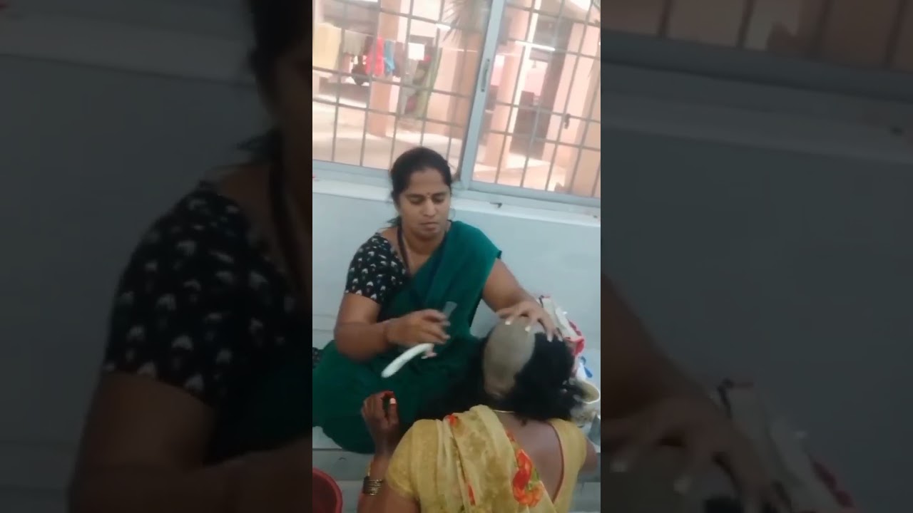 Young girl head shave videos