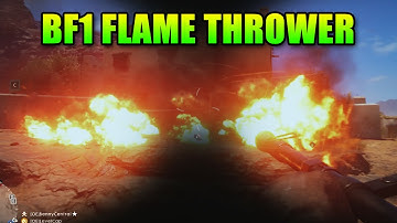 Battlefield 1 Flame Thrower, Horse, Train & Artillery Truck | Exclusive Gamescom Gameplay