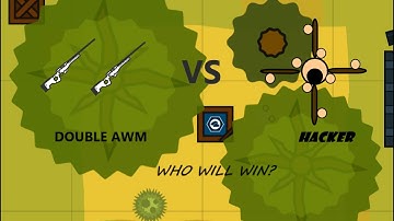 SAVANNAH MONTAGE:DOUBLE AWM-S VS HACKER!|Surviv.io I HATE HACKER SERIES