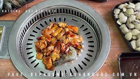 BẾP NƯỚNG HOT NHẤT 2021- NƯỚNG THAN KHÔNG KHÓI KHÔNG ỐNG HÚT