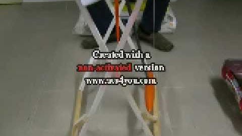 Testing canting keel RH150