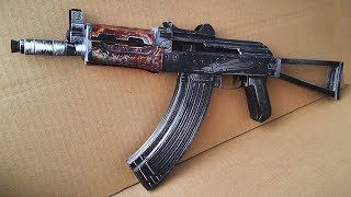 Сталкерский АКМ-74/2У из КАРТОНА своими руками