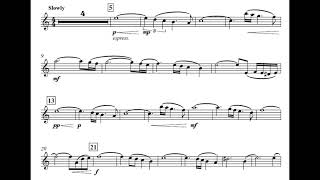Oblivion Piazzolla For Alto Saxophone And Piano Play Alongbacking Trackpiano Accompaniment