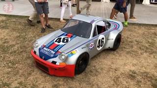 英國 Goodwood 2018：經典 Martini Racing 保時捷聚集