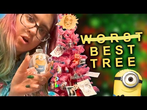 decorating our chaotic christmas tree