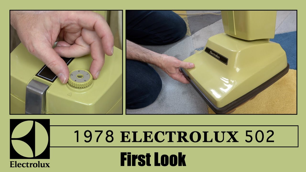 Near Mint 1970 s Electrolux 502 Upright Vacuum Cleaner First Look YouTube Near mint 1970 s electrolux 502 upright vacuum cleaner first look youtube