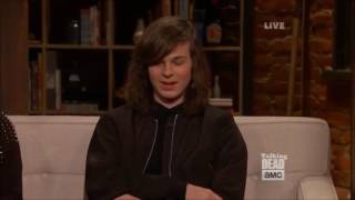 Talking Dead - Chandler Riggs on the singing scene