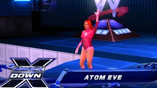 Atom Eve From Invincible Caw Entrance And Preview - WWE SVR2k11 | PPSSPP | PSP