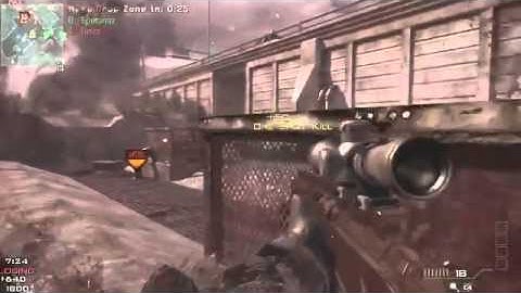 Mw3 -  INSANE 8 MAN SNIPER KILL FEED 100% accuracy!