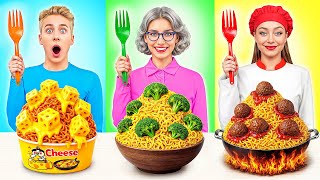 Ik Vs Oma Koken Uitdaging Geweldige Kookideeën Multi Do Challenge