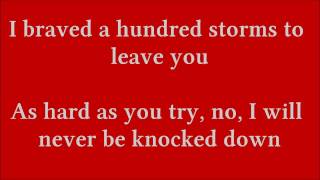 Glee Turning Tables Lyrics
