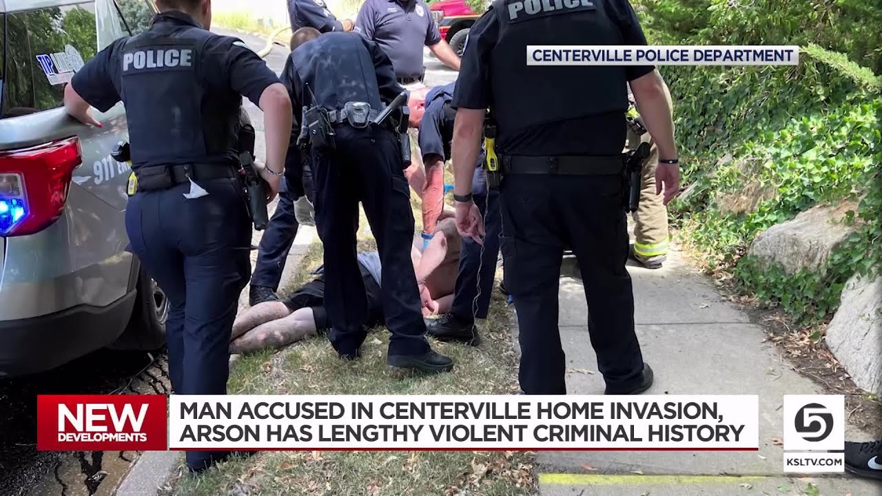 Centerville home invasion and arson suspect has lengthy, violent