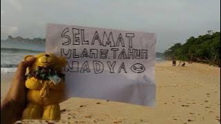 Ucapan Selamat Ulang Tahun yang ke-20, Nadya Ramadhani Iksana