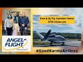 Camden's Angel Flight in a Cirrus SF50 Vision Jet