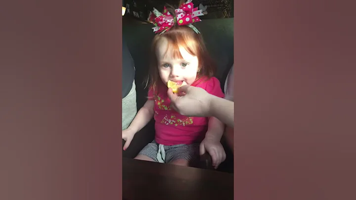 Journey eating lemons.