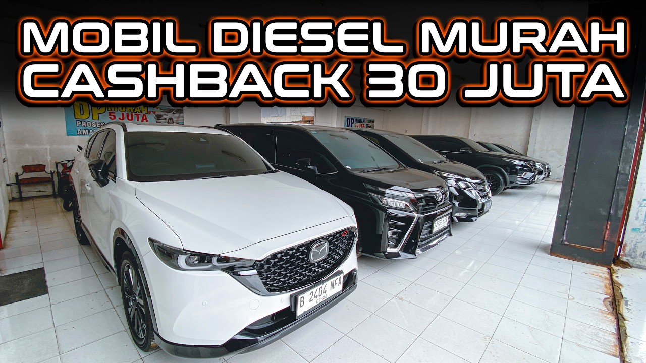 MURAH BANGET MOBIL BEKAS DIESEL, ANGSURAN 2 JUTAAN CASHBACK 30 JUTA TANPA DP