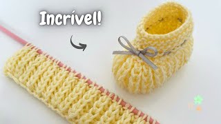 VERY EASY TO MAKE KNITTING SHOES