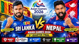 SL vs NEP | 3rd Quarter Final | Dream11 | My11Circle | MyTeam11 | Vision11 | Small League | Grand... screenshot 1