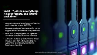 Assignment 5 - Intrusion Detection & Prevention Systems